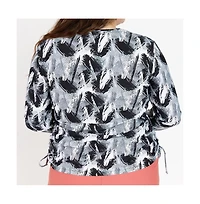 Calypsa Plus Size Nora Swim Top
