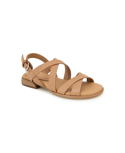 Gentle Souls Women's Helen Buckle Sandals