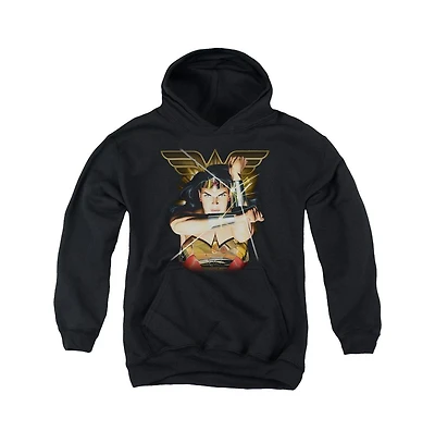 Justice League Youth Deflection Pull Over Hoodie / Hooded Sweatshirt