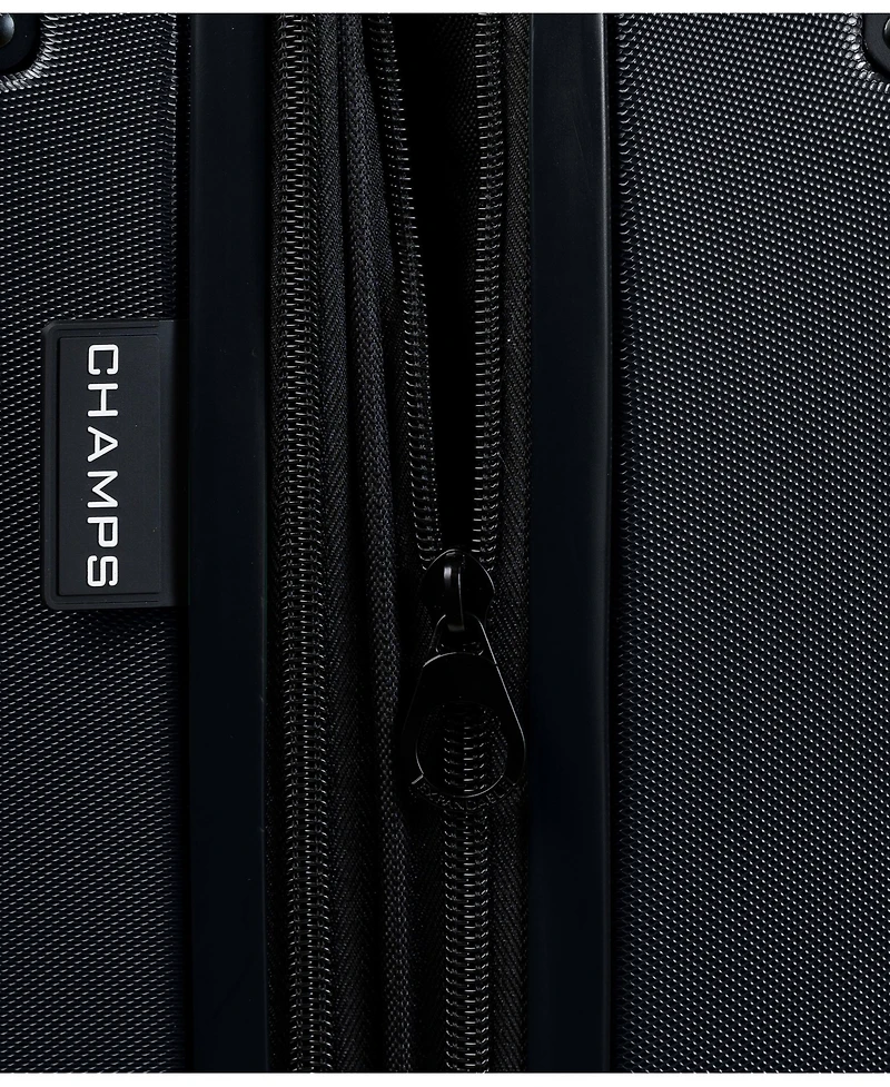 Champs 3-Piece Earth Hardside Luggage Set with Usb