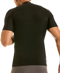 Instaslim Men's Activewear Raglan Short Sleeve Crewneck T-shirt