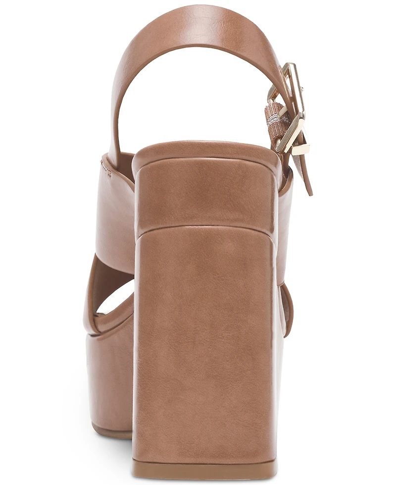 Dv Dolce Vita Women's Wentz Crossband Platform Dress Sandals