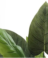 Monarch Specialties 37" Indoor Artificial Floor Aureum Tree with Black Pot