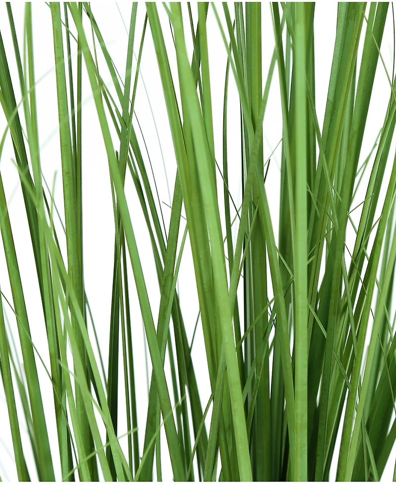 Monarch Specialties 47" Indoor Artificial Floor Grass Tree with Black Pot