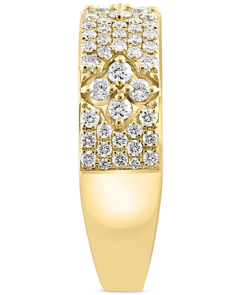 Effy Diamond Floral Band (3/4 ct. t.w.) in 14k Gold
