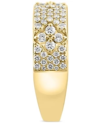 Effy Diamond Floral Band (3/4 ct. t.w.) in 14k Gold