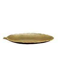 Nearly Natural 16in. Gold Leaf Decorative Accent Tray