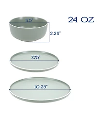 Bia Cordon Bleu Tempo, 12-Piece Dinnerware Set, Service for 4