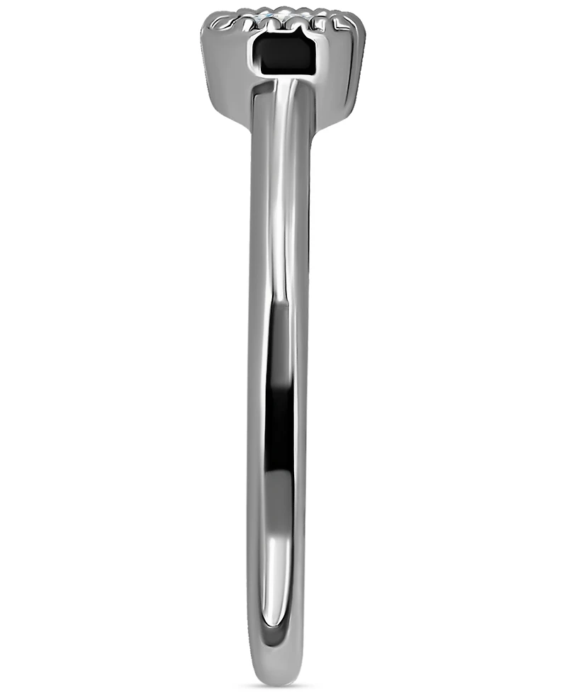 Giani Bernini Cubic Zirconia Pear & Round Toe Ring, Created for Macy's