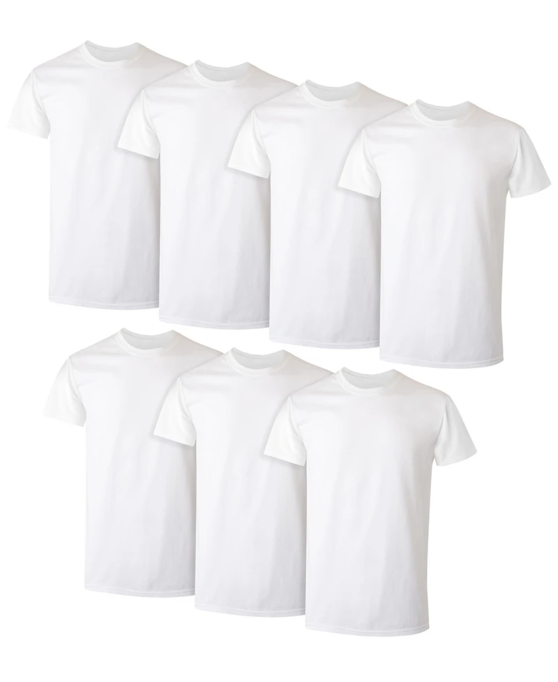 Hanes Ultimate ComfortSoft Men's Crewneck Undershirt, 6+1 Bonus Pack
