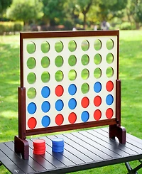 Trimate Giant Wooden Connect 4 Game