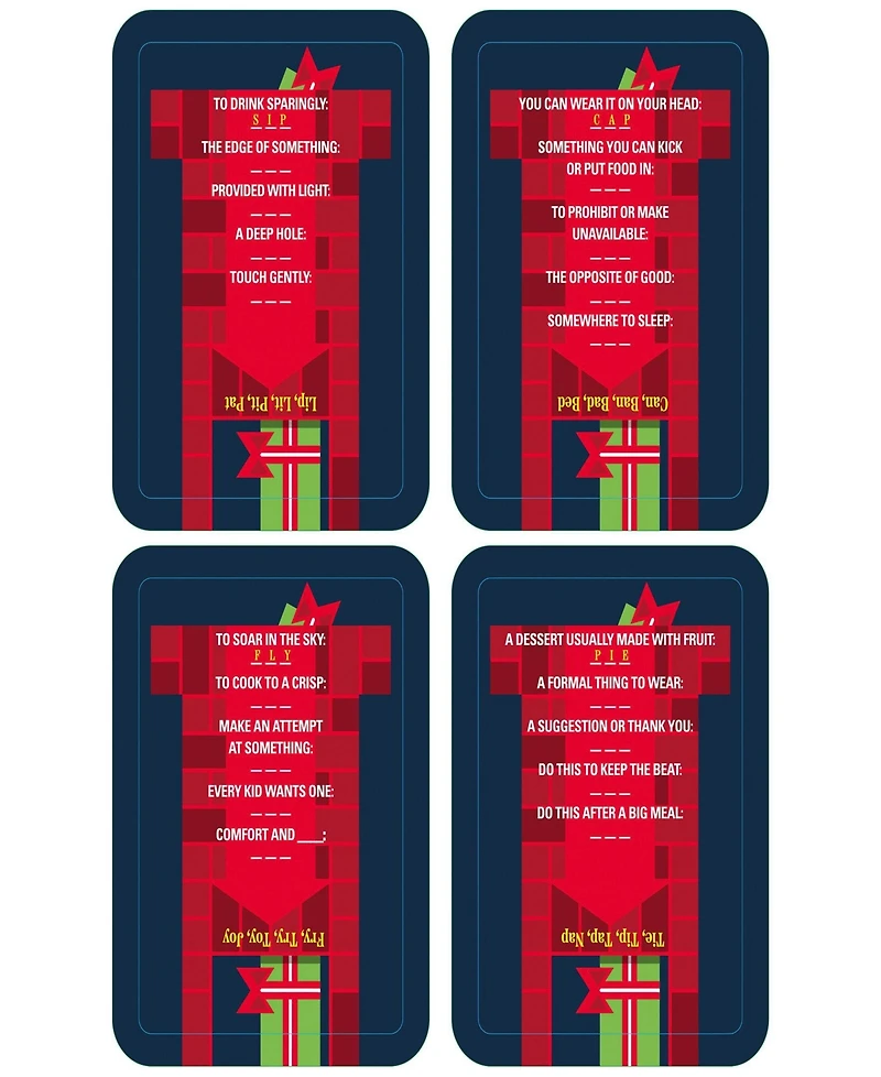 Holly Jolly - Down The Chimney Word Puzzle Game