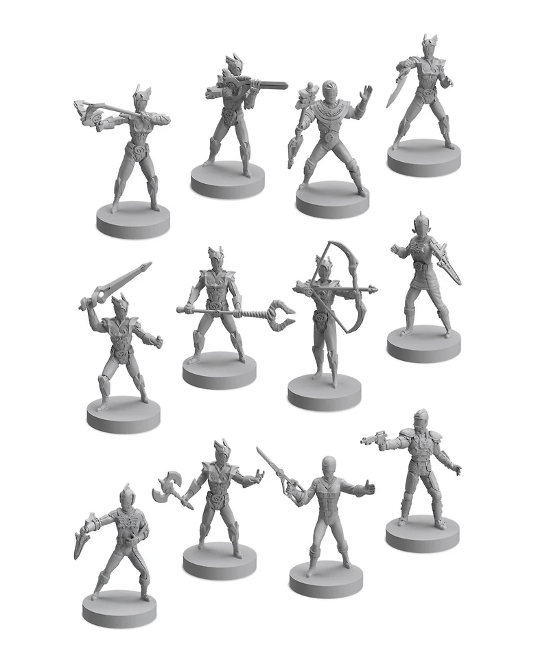 Renegade Game Studios - Power Rangers Roleplaying Game Hero Miniatures Set 2