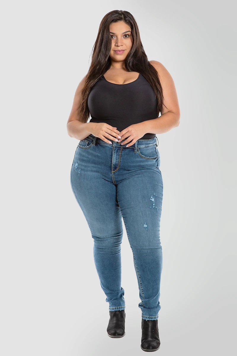 Slink Jeans Women's High Rise Skinny