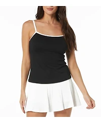 Beach House Women's Swim Lexi Fitted Underwire Textured Tankini Top