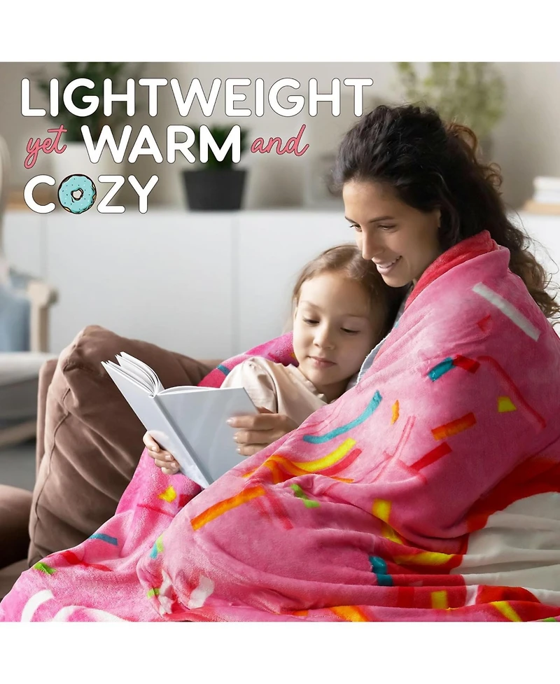 Giant Double Sided Novelty Blanket for Adults & Kids (60 Inches)