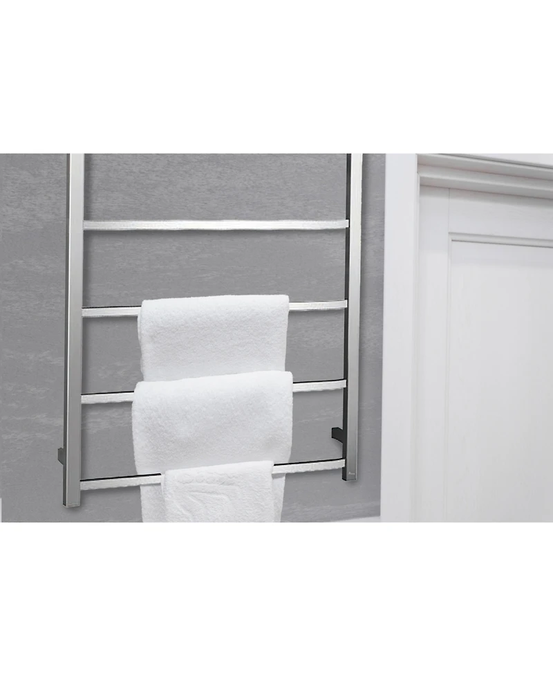 Pursonic TW360 Towel Warmer (7 Bars), 7, Polished Steel