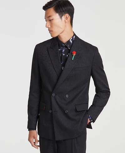 Hugo by Boss Men's Modern-Fit Double-Breasted Suit Separate Jacket