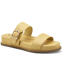 Giani Bernini Women's Gianaa Memory Foam Double Band Footbed Sandals, Created for Macy's