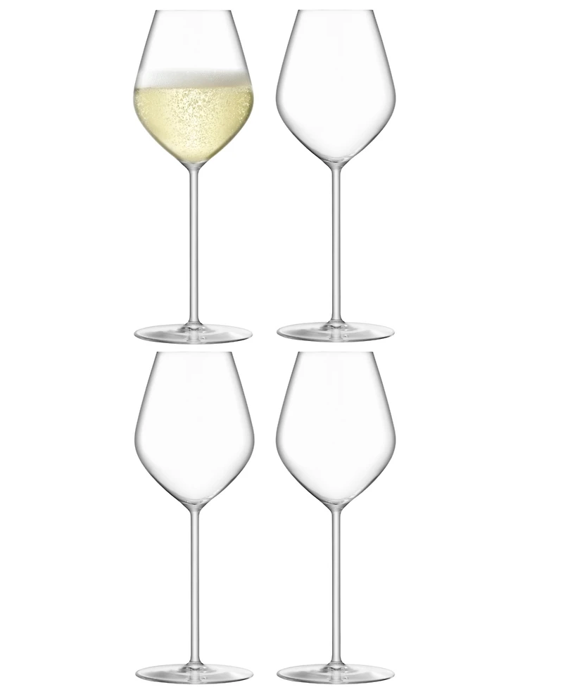 Lsa International Borough Champagne Tulip Glasses, Set of 4