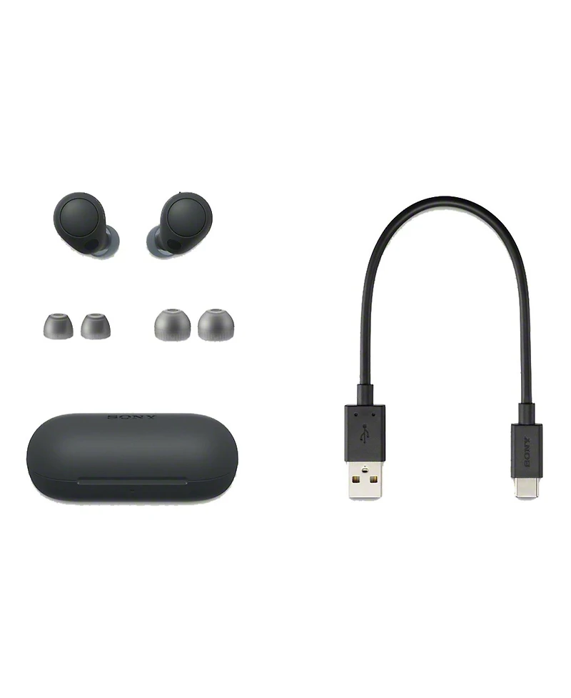 Sony Wf-C700N Truly Wireless Bluetooth In-Ear Headphones with Noise Cancelation and Ambient Sound Mode