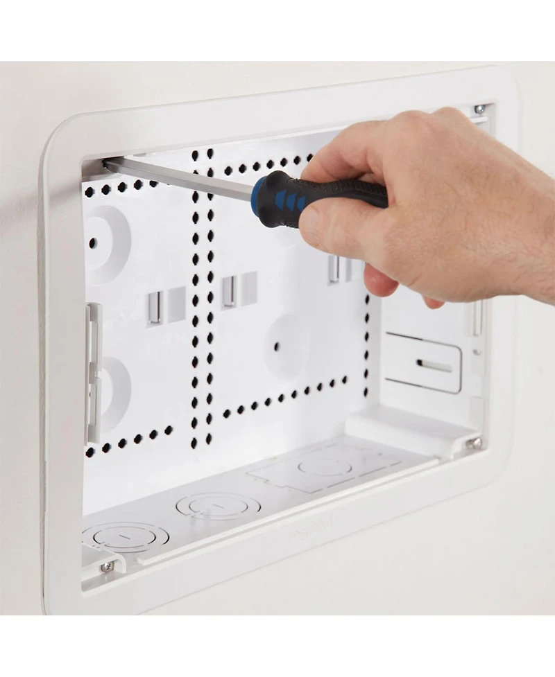 Sanus 9" Tv Media In-Wall Box with Power Supply Kit