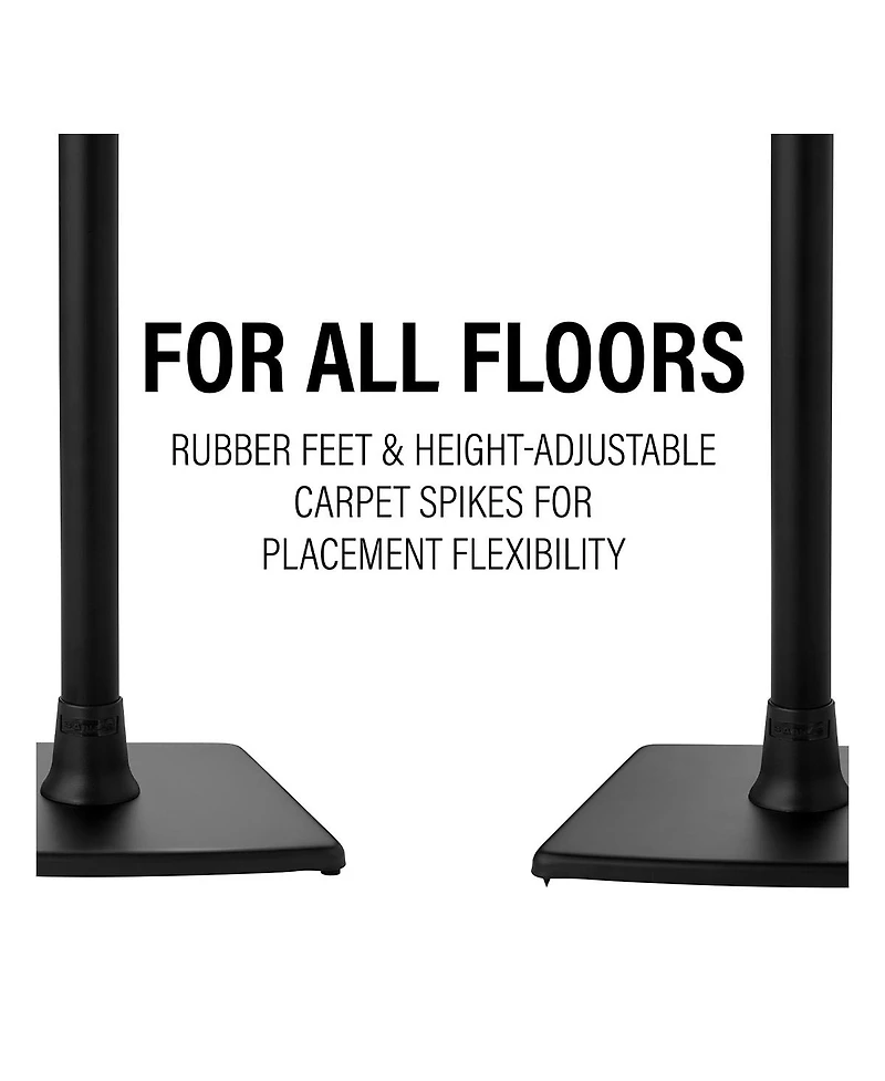 Sanus Static Speaker Stands for Sonos Era 100 - Pair