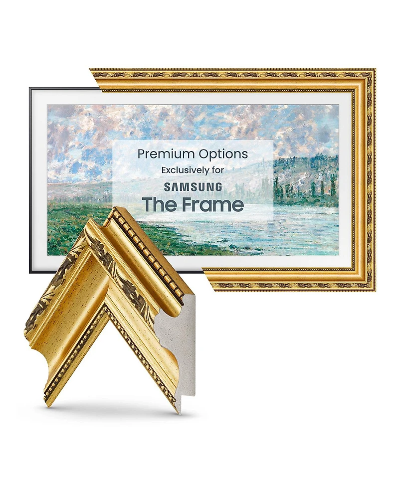 Deco Tv Frames 50" Customizable Frame for Samsung The Frame Tv 2021-2023