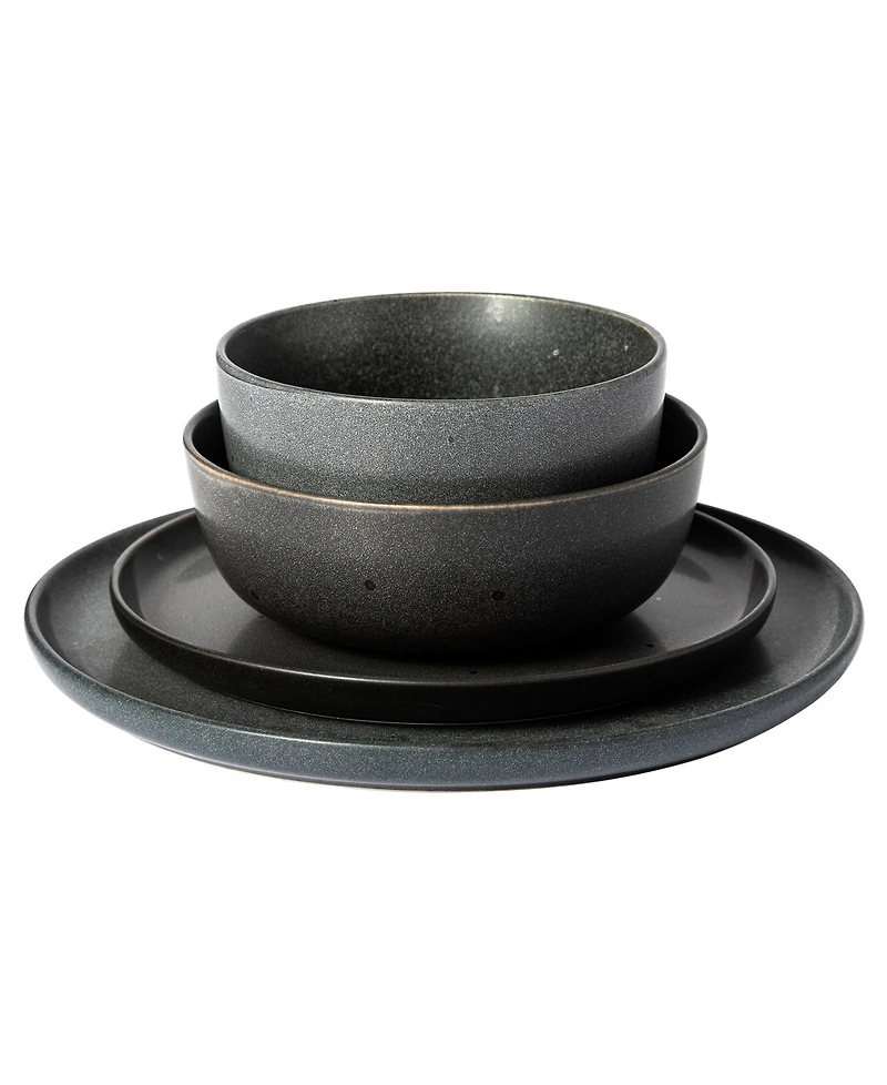 Gibson Elite James Street Reactive 16 Pc. Dinnerware Set, Service for 4