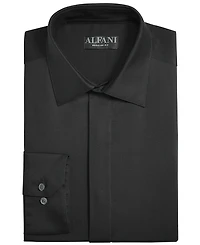 Alfani Men's Regular Fit Covered Placket Tuxedo Shirt, Created for Macy's