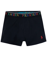 Polo Ralph Lauren Big Boys Cotton Stretch Boxer Briefs 3-Pack