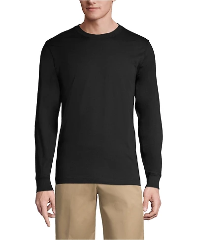 Lands' End Men's Long Sleeve Essential T-shirt