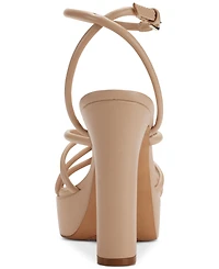 Dkny Women's Delicia Strappy Knotted Platform Sandals