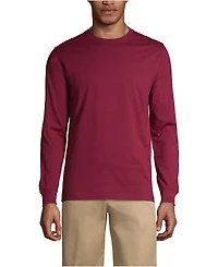 Lands' End Men's Long Sleeve Essential T-shirt