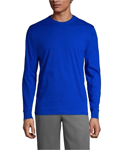 Lands' End Men's Long Sleeve Essential T-shirt