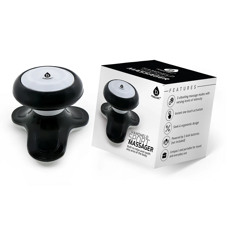 Pursonic Handheld Sport Massager – Deep Tissue Relief On the Go