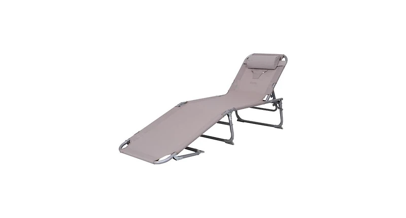 Slickblue Outdoor Adjustable Chaise Lounge Recliner Chair