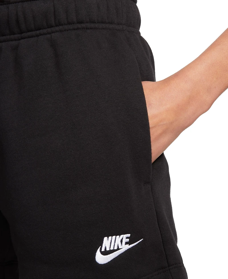 Nike Women's Sportswear Club Fleece Mid-Rise Shorts
