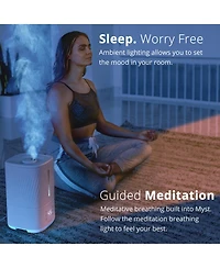 Miko Ultrasonic Humidifier with Cool and Warm Mist