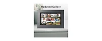 Eco4Life 10.1" WiFi Digital Photo Frame with Photos/Videos sharing – Elegant Metal Frame