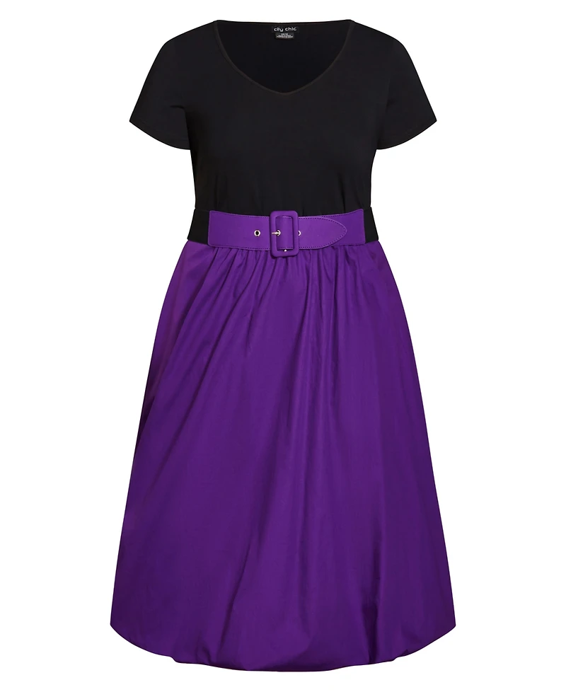City Chic Plus Paris Days Dress