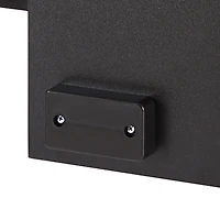 Streamdale Modern Tv Stand With Led Lights, High Glossy Front Tv Cabinet