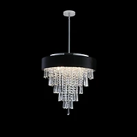Streamdale Crystal Chandelier Round Luxury Lamp