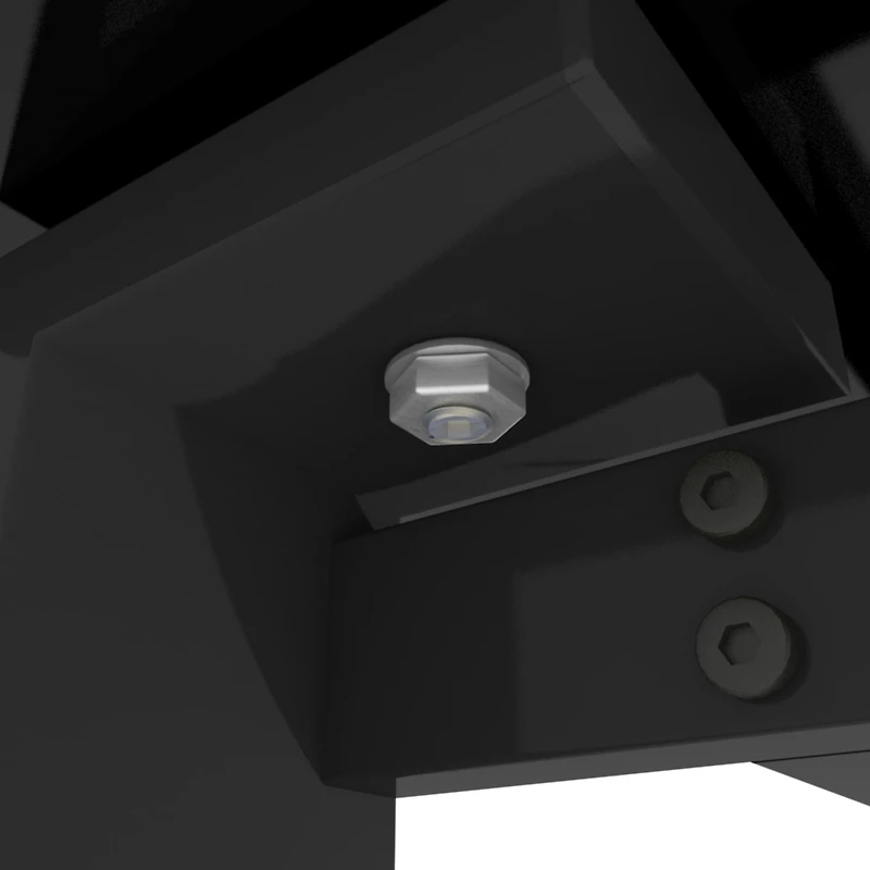 Streamdale Furniture Modern Tempered Glass Dining Table, Simple Rectangular Metal Table Legs Living Room Kit