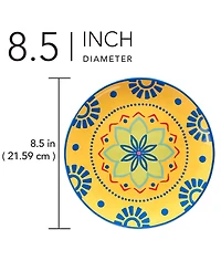 Certified International Spice Love Salad Plates Set of 4