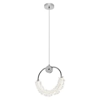 Streamdale Furniture Modern Crystal Chandelier Bedside Lamp Cristal Led Hanging Bar Lighting Chandelier