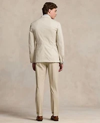 Polo Ralph Lauren Mens Chino Suit Jacket Dress Shirt Trousers Belt Silk Tie Penny Loafers