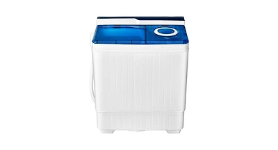 Compact Tub Washer and Spin Dryer, Portable Washing Machine for Small Spaces
