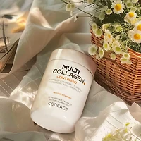 Codeage Multi Collagen Protein + Joint Blend Supplement, Hyaluronic Acid, Bromelain, Turmeric, Ginger, Boswellia, Astaxanthin