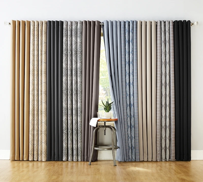 Oslo Theater Grade Extreme 100% Blackout Grommet Curtain Panel